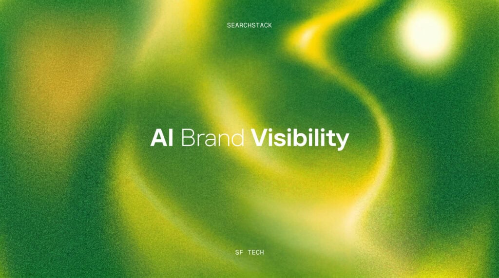 Ai Visibility Tool - SearchStack Blog Header